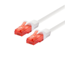 003609 Patch Cable, U/UTP, CAT6, Length : 1,5 m - white  TCU66U015W